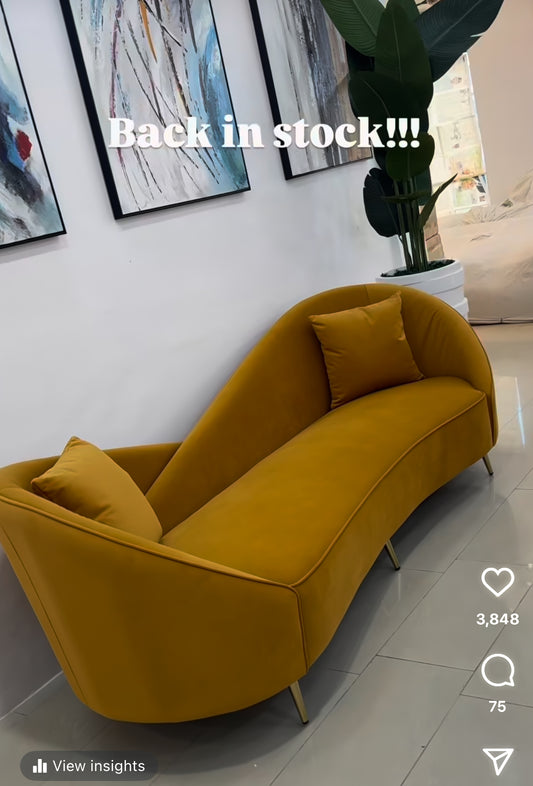 Single 3 seater sofa
