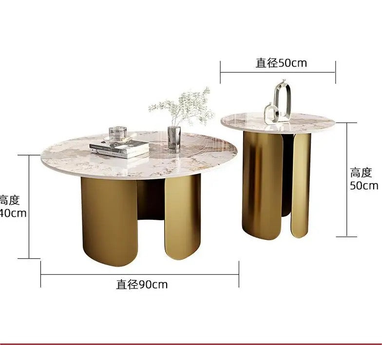 2 in 1 Marble coffee table