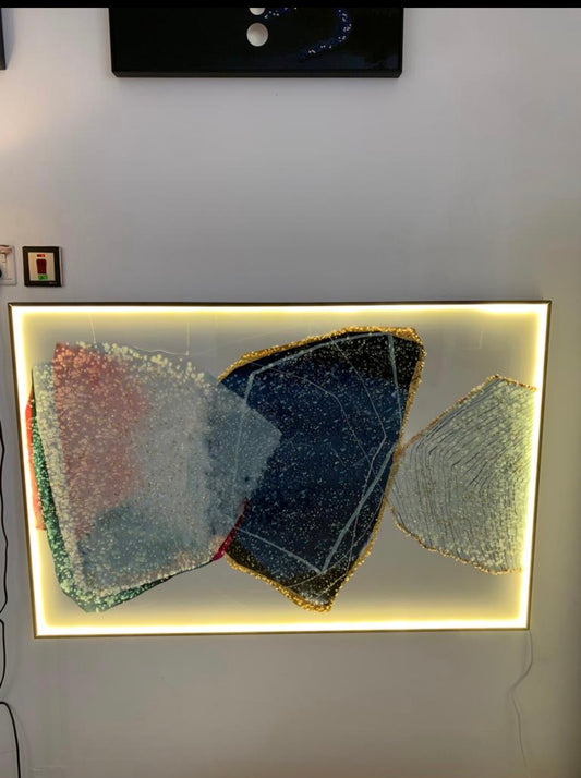 LED2B 100 by 150cm Crystal frame
