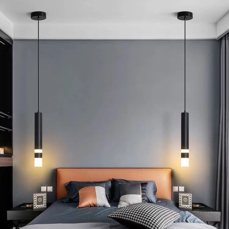 Black Microphone Pendant light