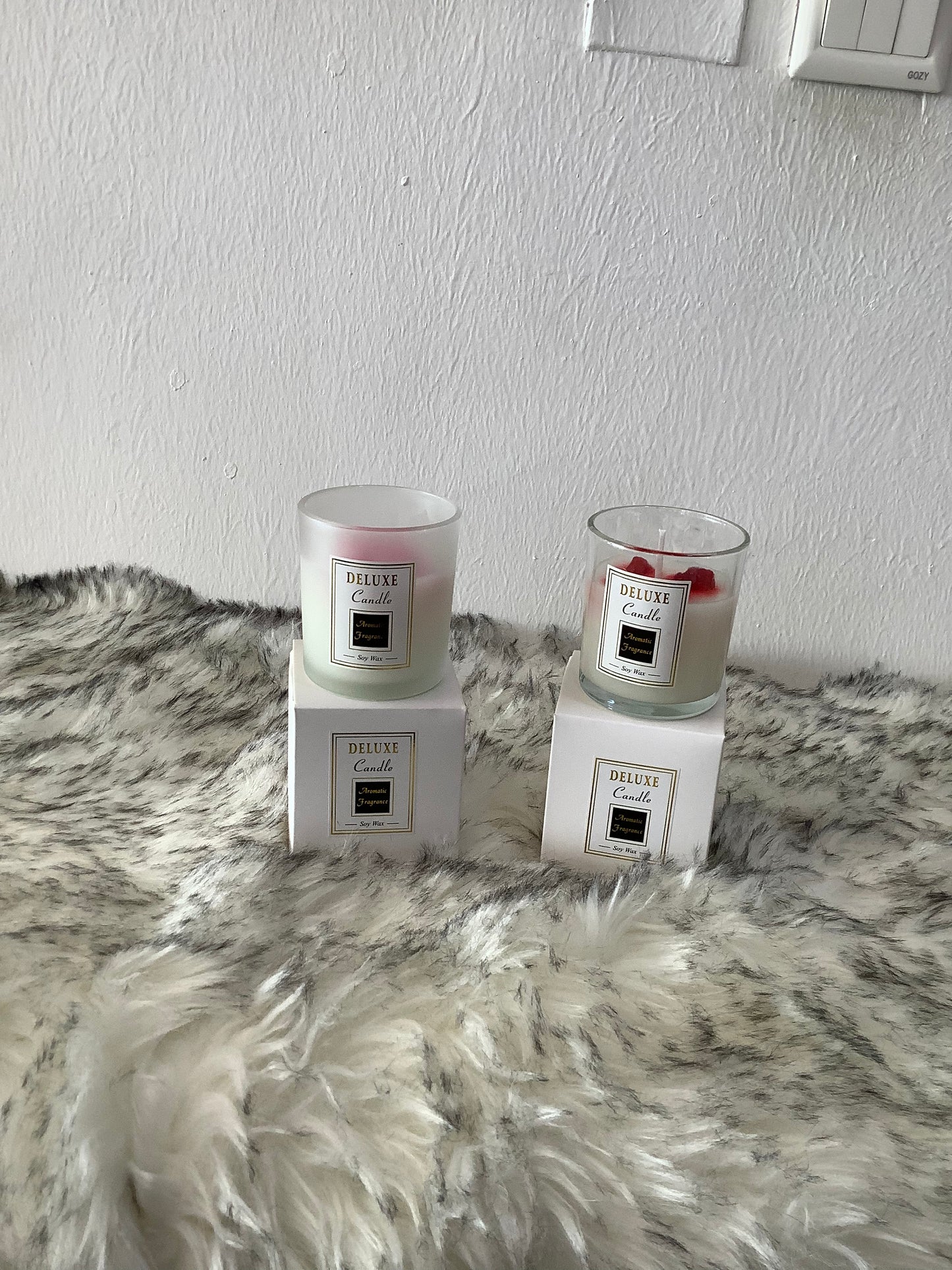 Deluxe candle transparent