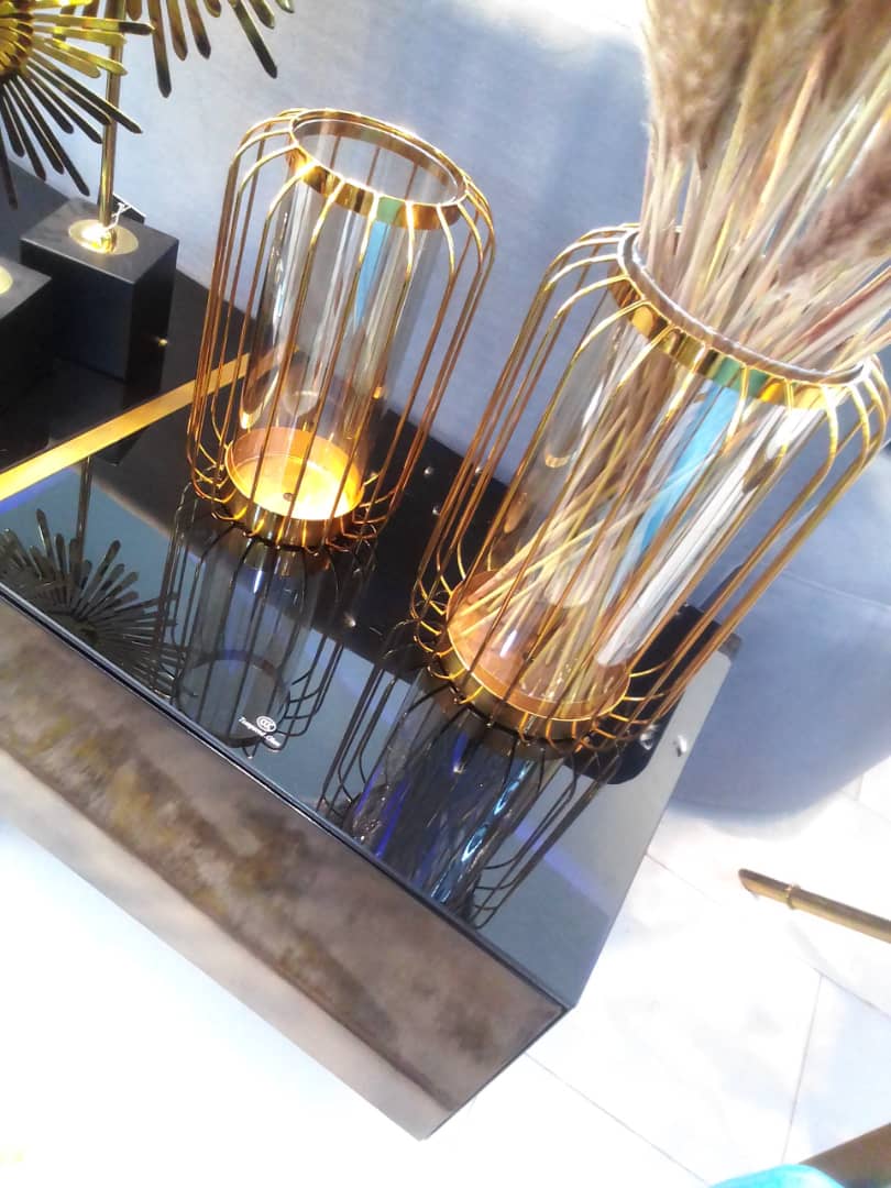 Luxury glass Vase