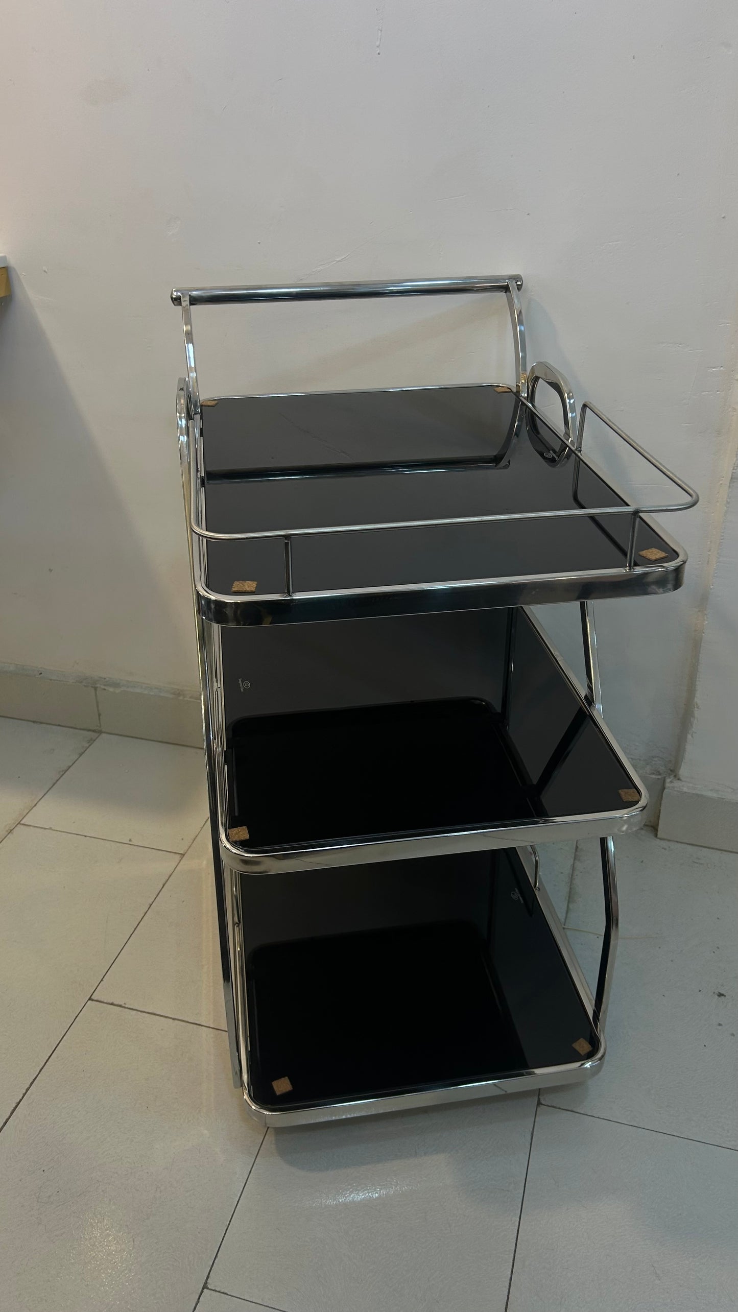 Wine Trolley (Silver)