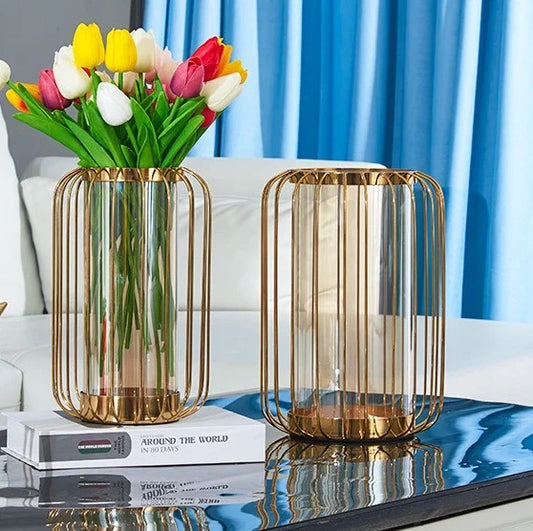 Luxury glass Vase