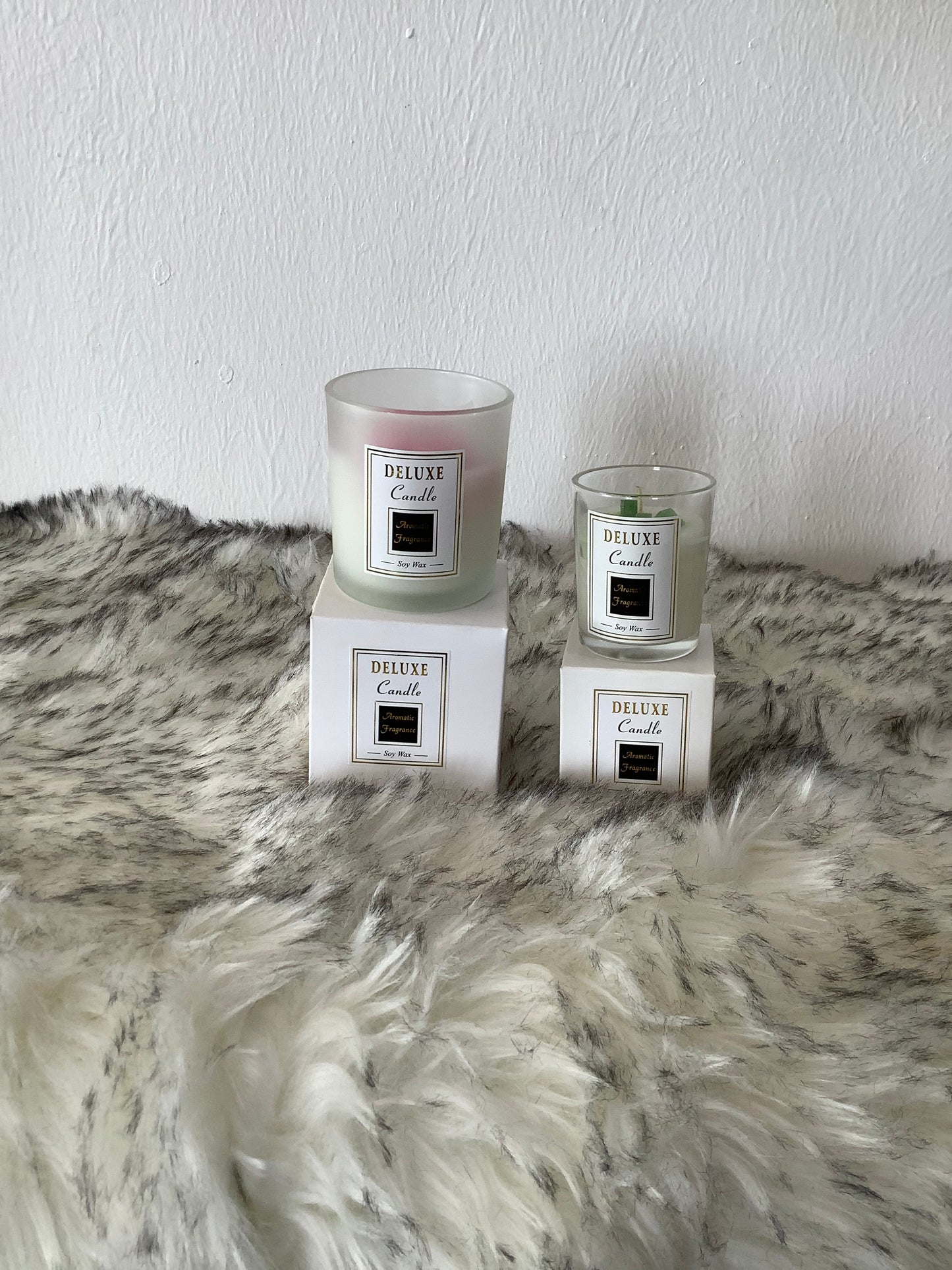 Deluxe candle transparent