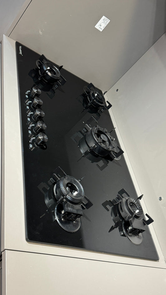 Premium Inbuilt 5 Burner Gas Cooker
