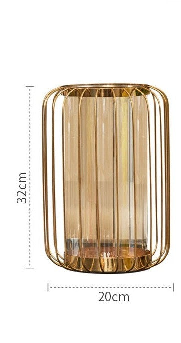 Luxury glass Vase