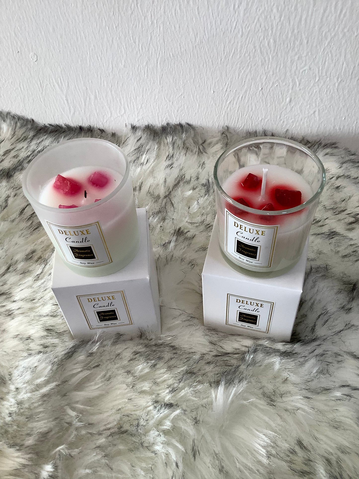 Deluxe candle transparent