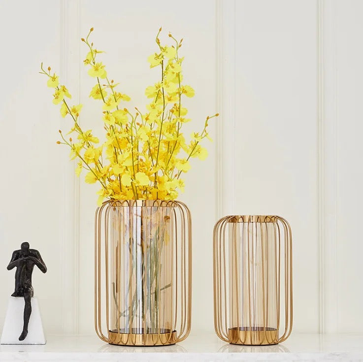 Luxury glass Vase