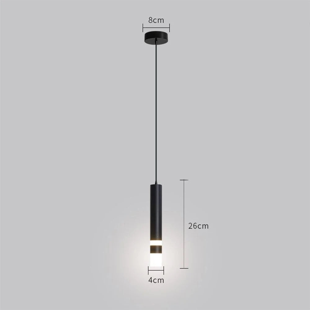Black Microphone Pendant light