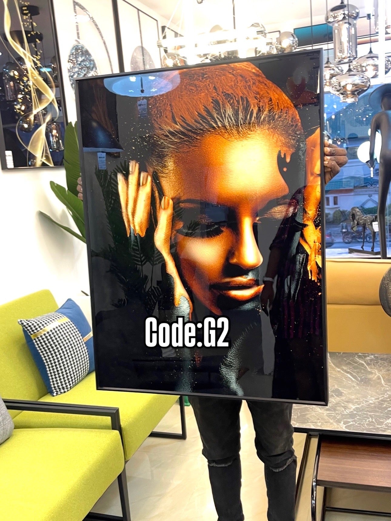 G2 60 by 80cm plain frame
