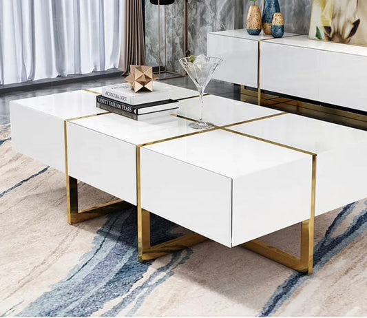 Coffee table ( white)