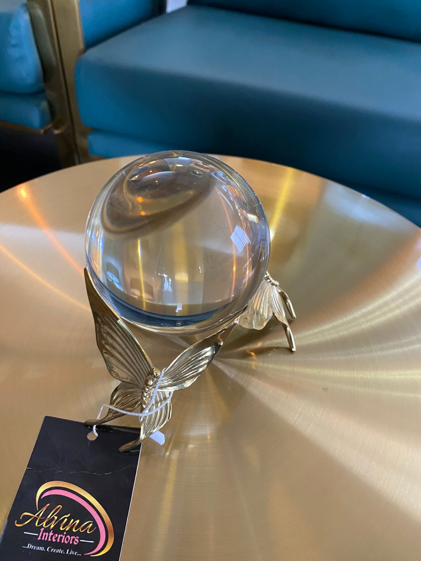 Luxury crystal decor