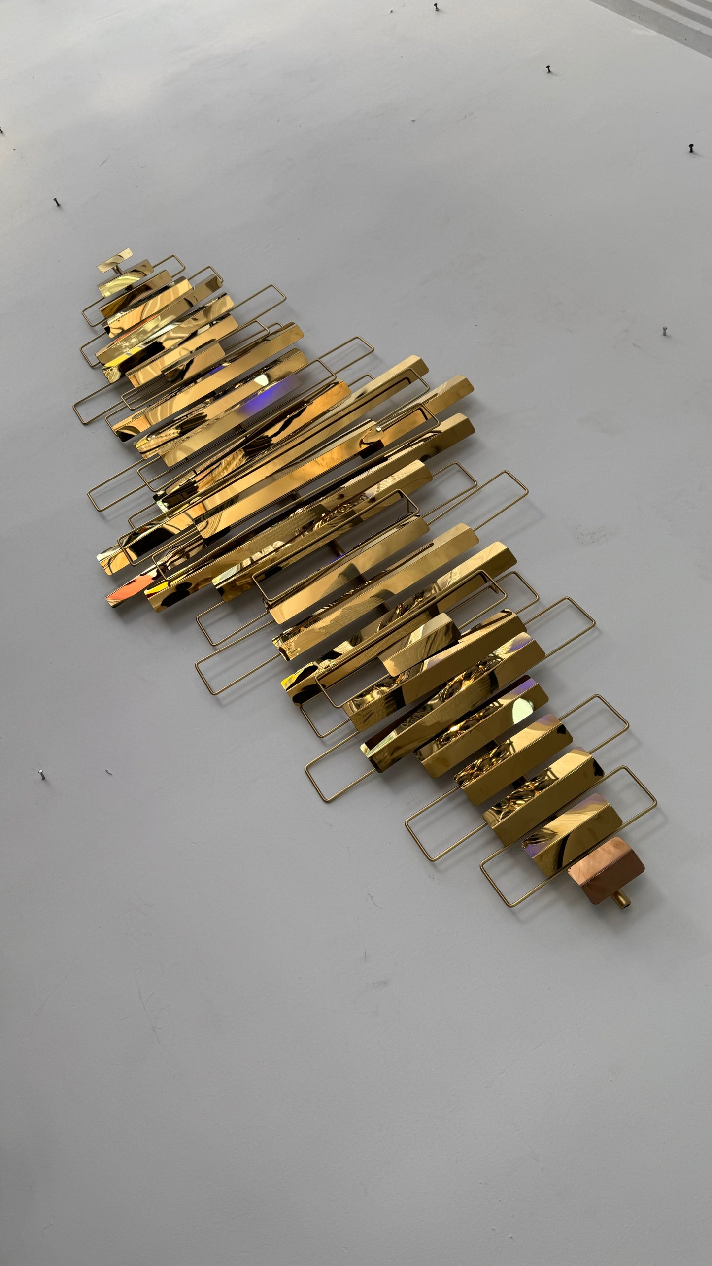 All Gold Metallic Wall Art