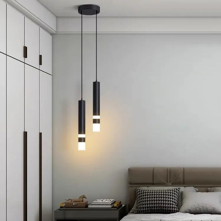 Black Microphone Pendant light
