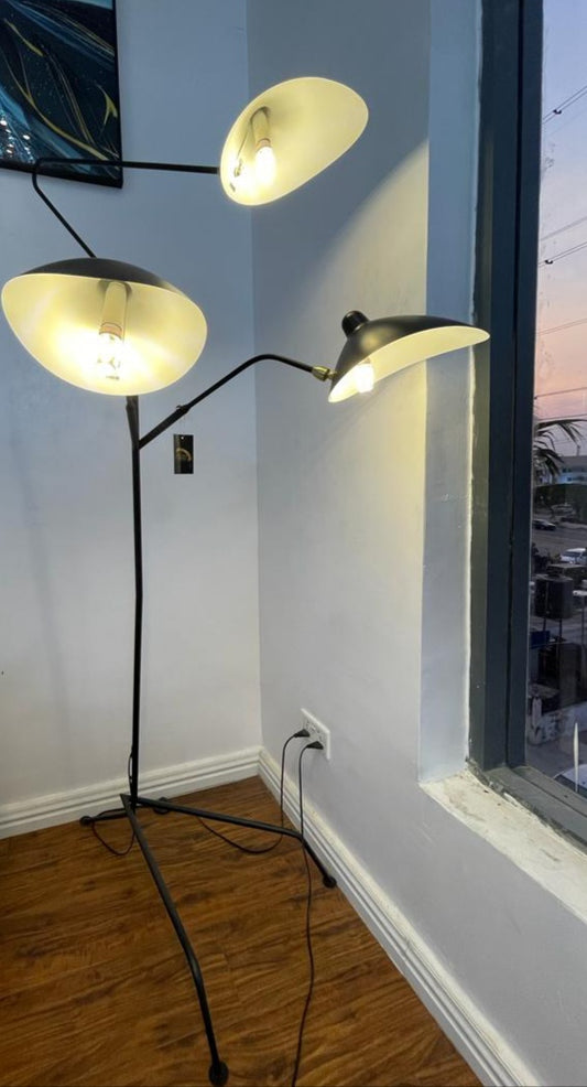 3 arms standing lamp