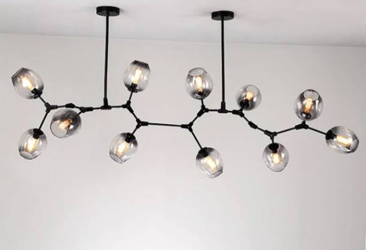 11 Cups BlacK Nordic Chandelier