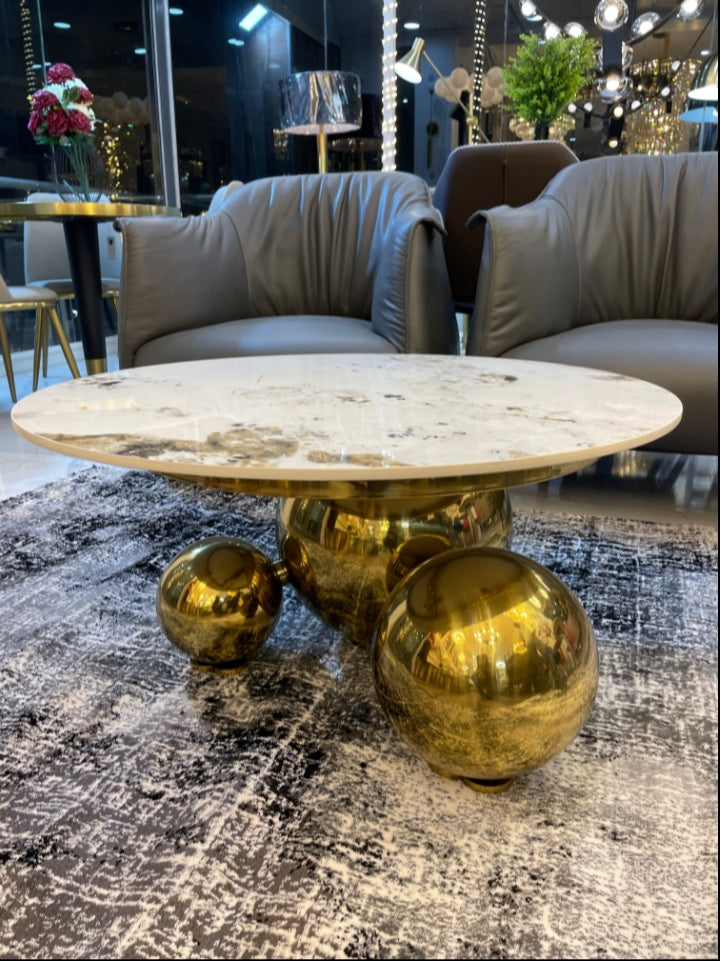 Bubble bottom single coffee table