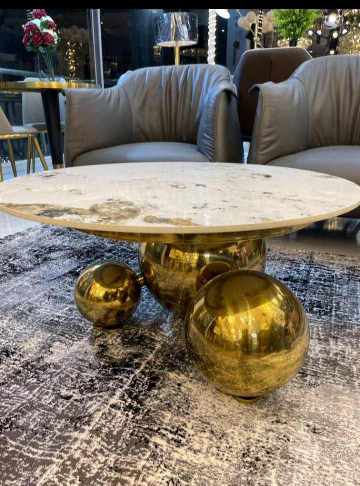 Bubble bottom single coffee table