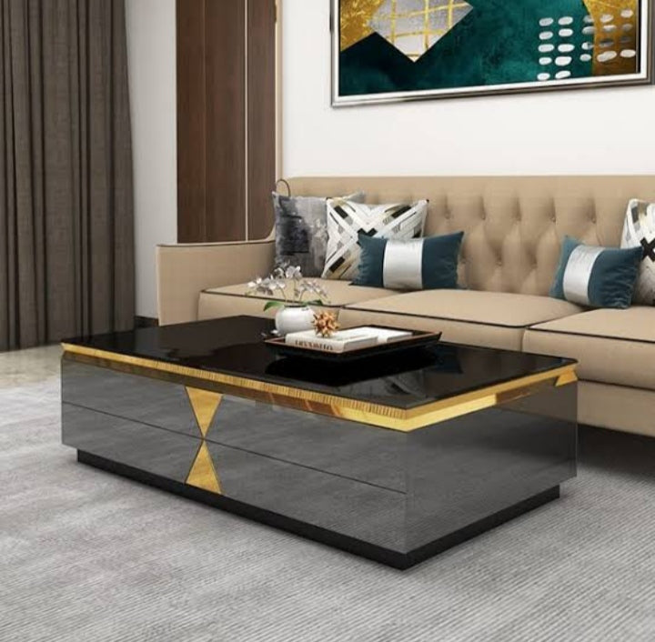 All glass Luxury coffee table