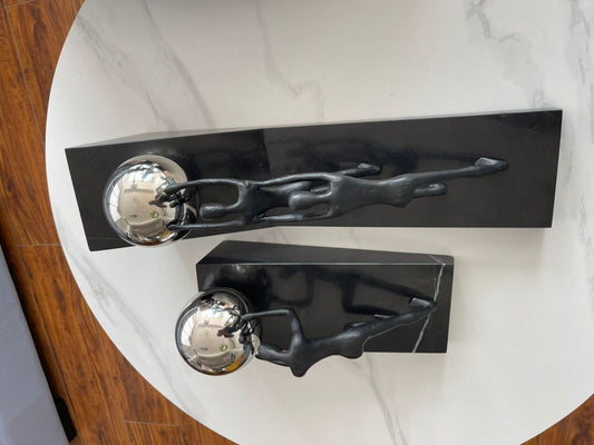 Pushing man luxury decor