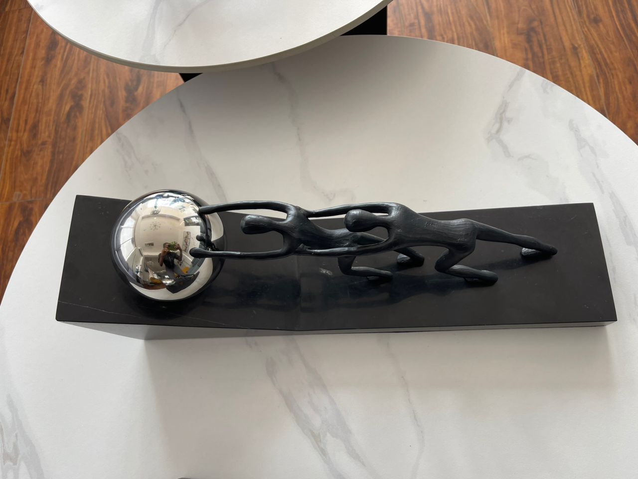 Pushing man luxury decor