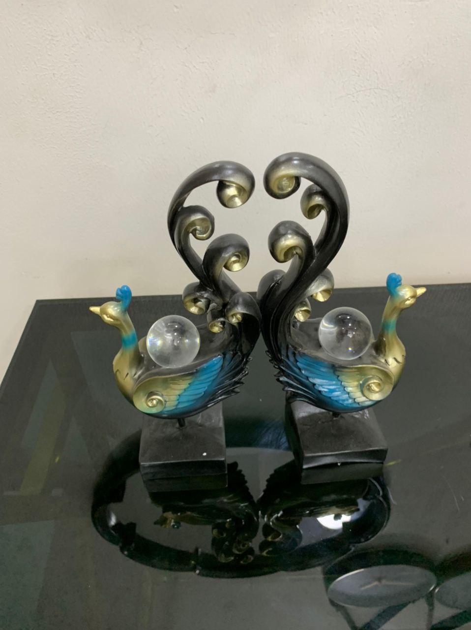 Peacock decor