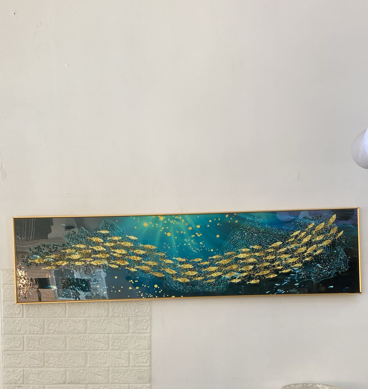 40 by 160cm crystal frame