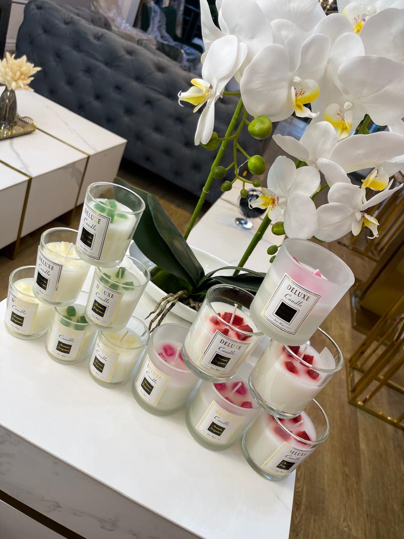 Deluxe candle transparent