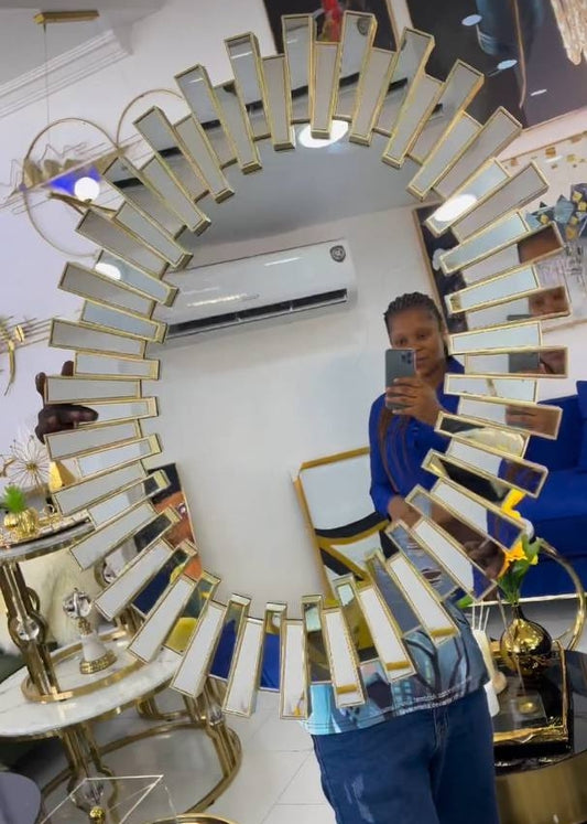 Oval mirror