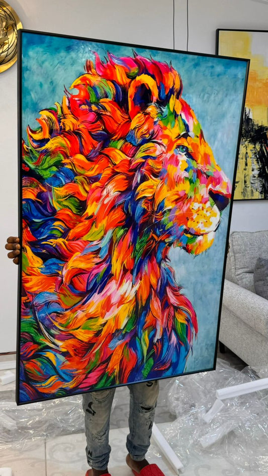 80 by 120cm plain frame