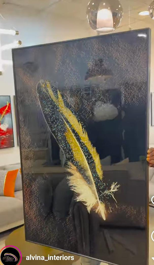 80 by 120cm crystal frame