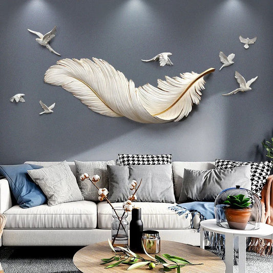 Luxury Feather Decor