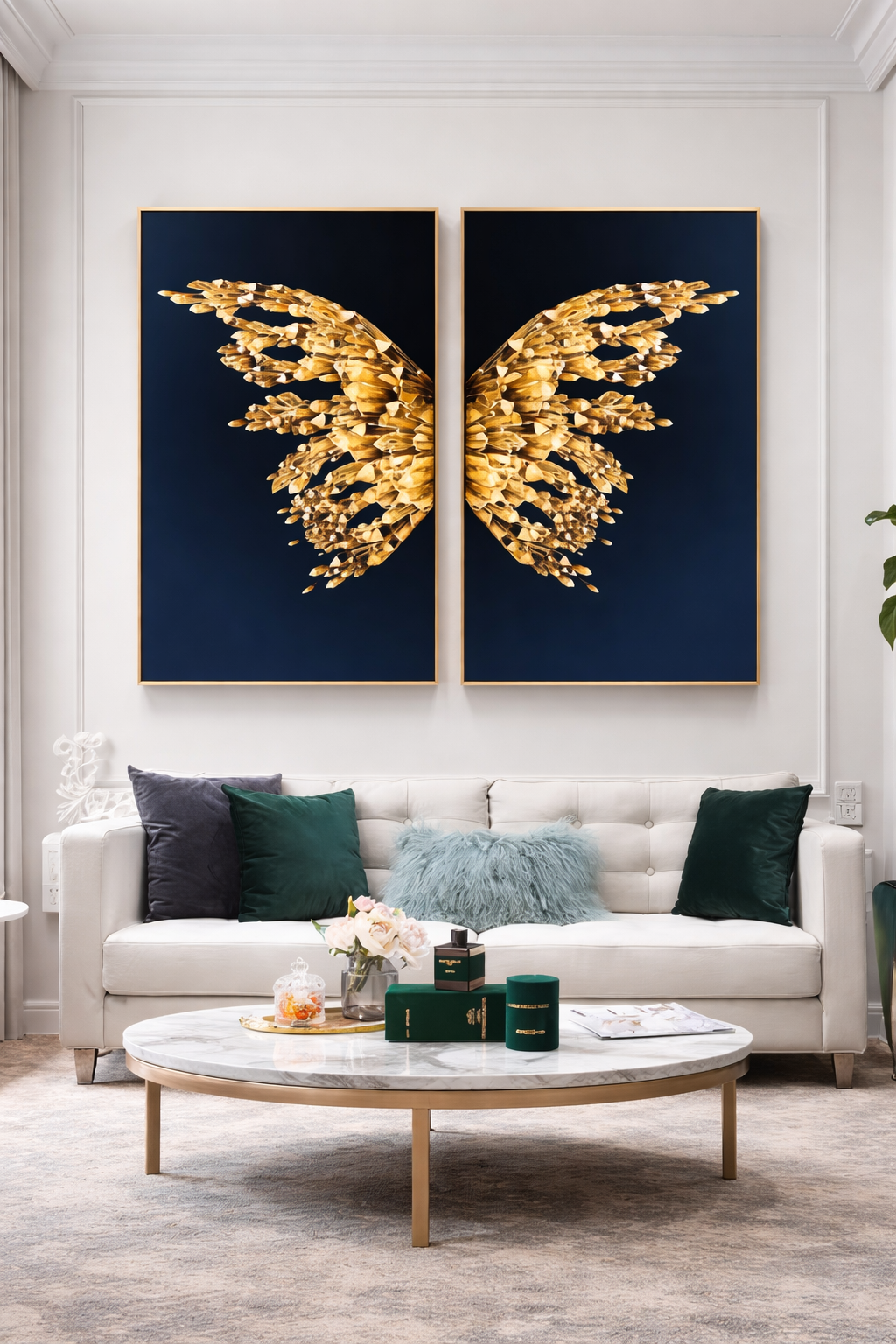 B21 2 in 1 60 by 80cm crystal frame