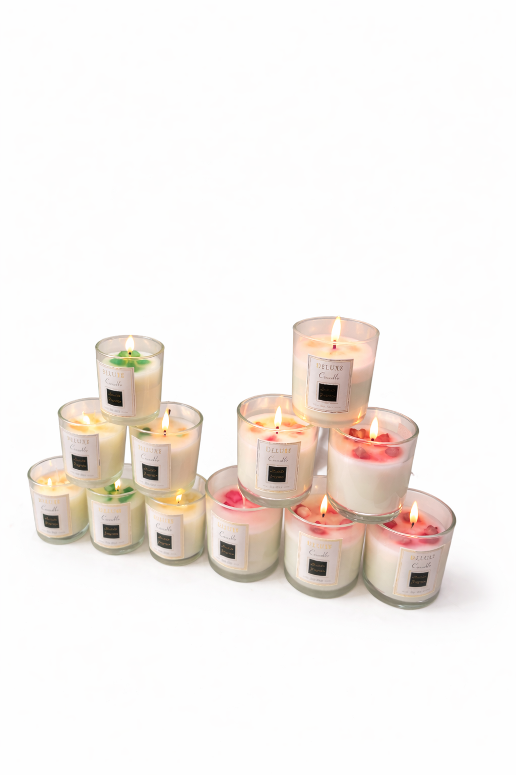 Deluxe candle transparent