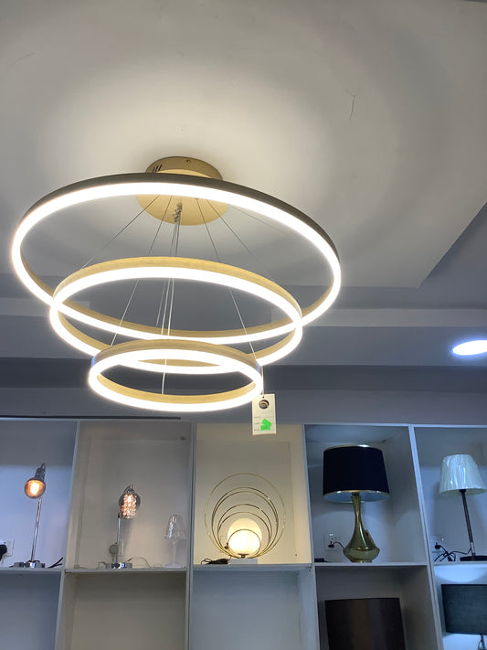 3 rings chandelier
