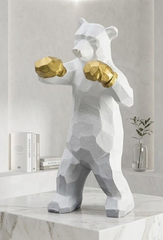 Boxing bear decor Z9149