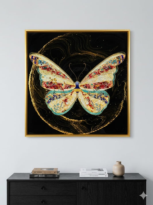 40 by 40cm crystal frame