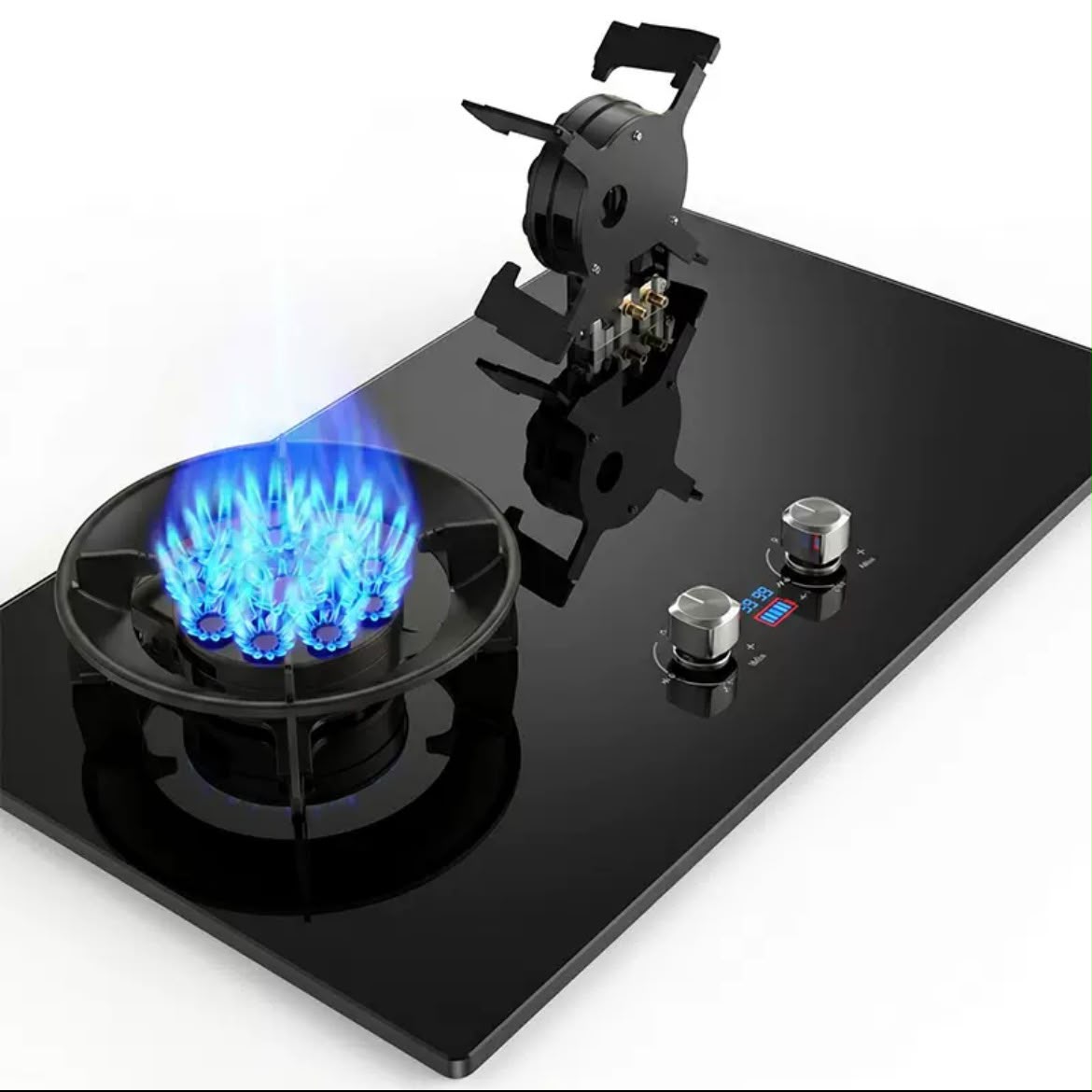 Built-in 2 burner cooker