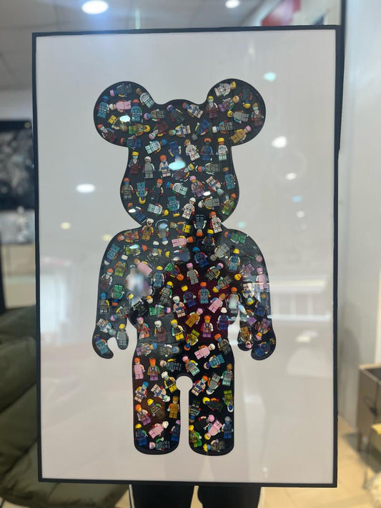 Lego teddy frame