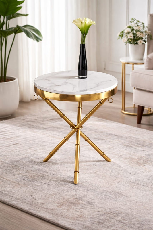 side stool 3 legged(marble top)