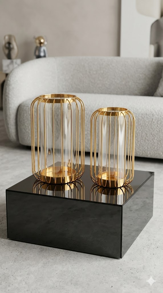 Luxury glass Vase HP0001