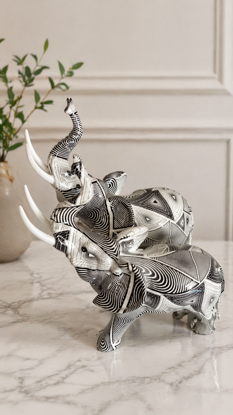 2 in 1 Elephant Decor