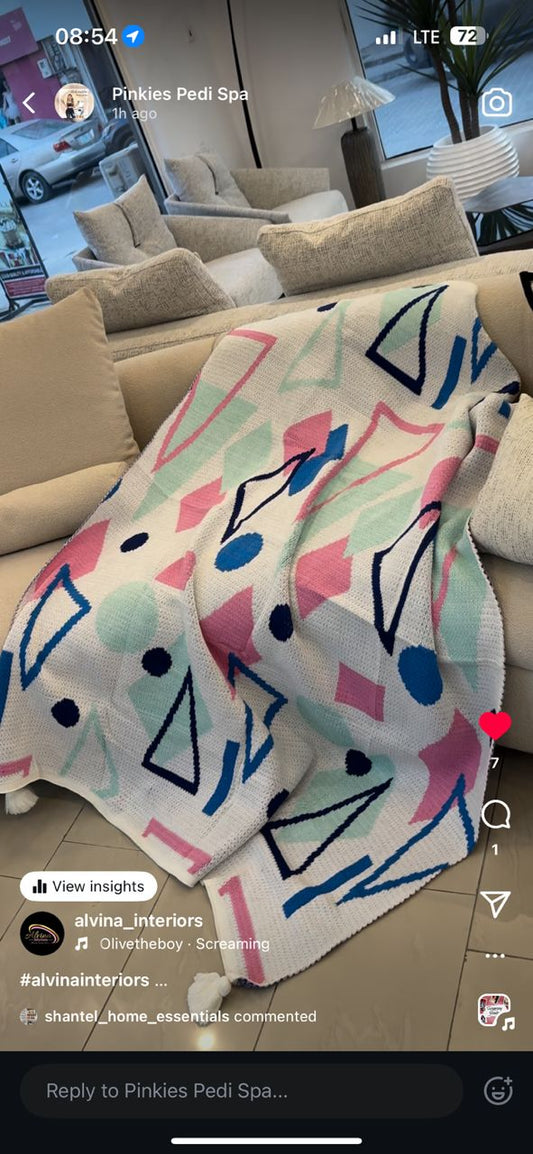 Throw blanket