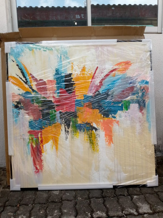 120 by 120cm canvas frame