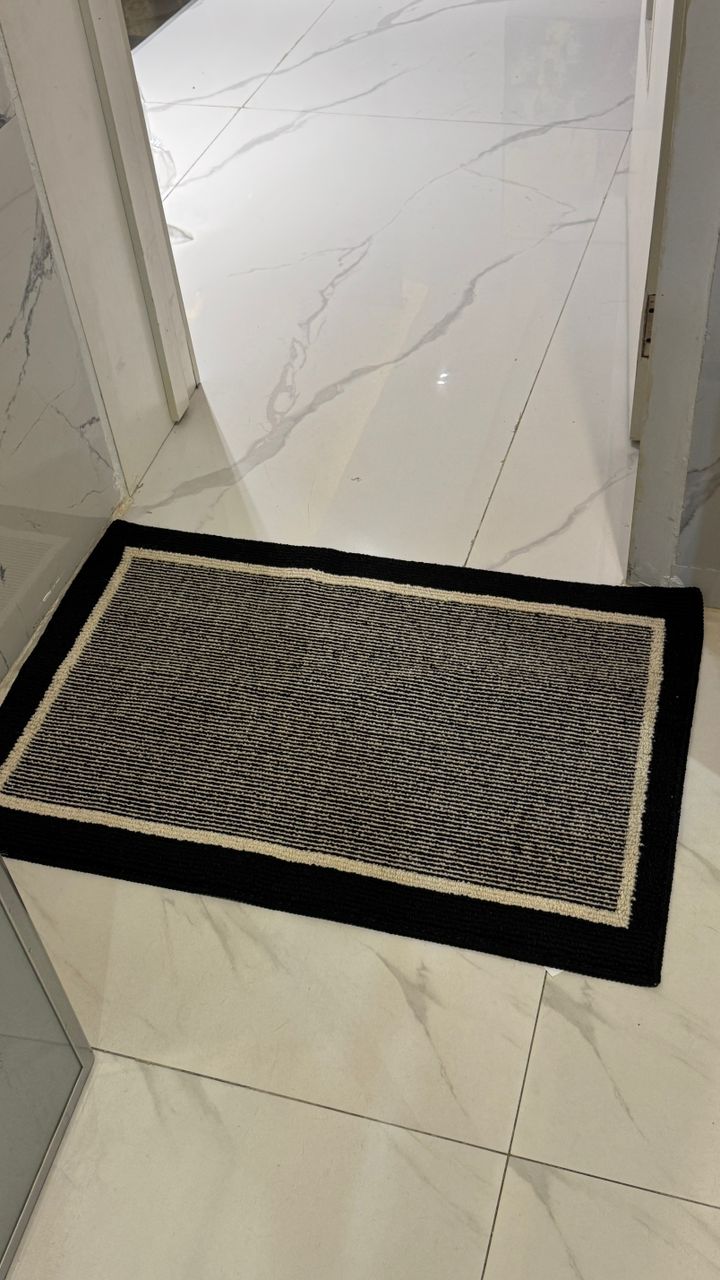 3 in 1 kitchen foot mat/ Door mat (Black)