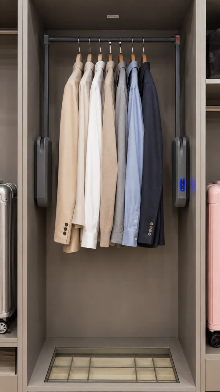 Wardrobe Automatic cloth hanger