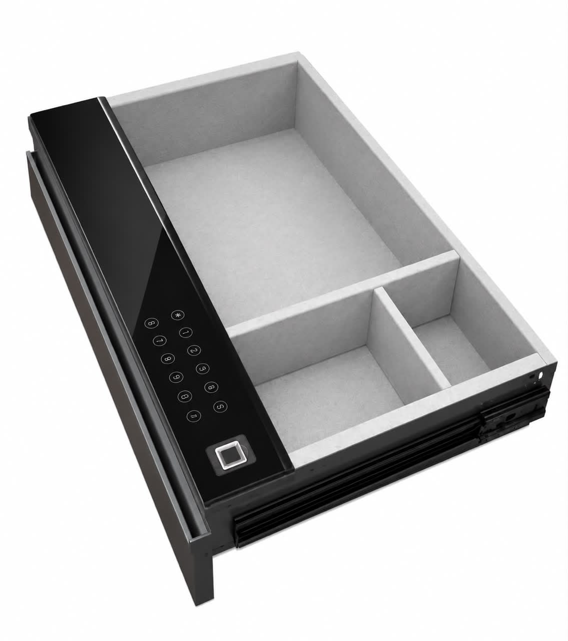 80cm built in fingerprint safety box
