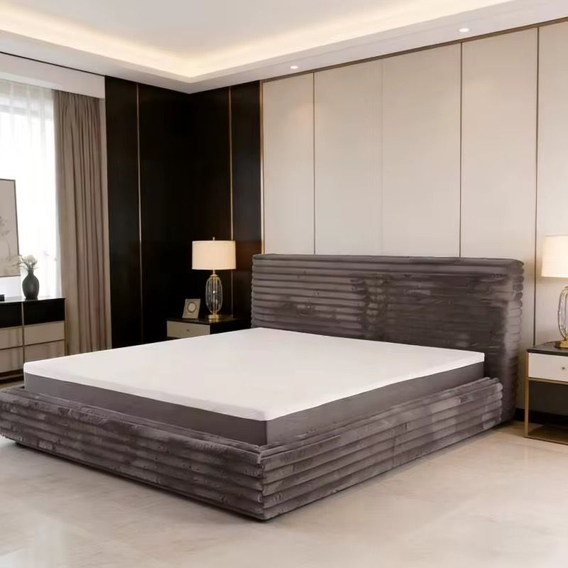 Boneless bedframe and mattress ( 6 by 7ft)