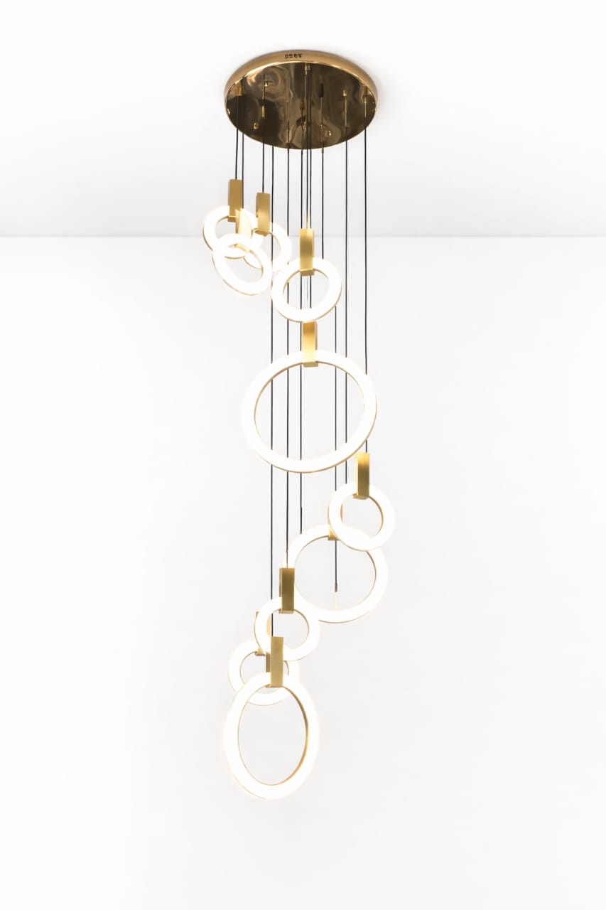 10 Rings Chandelier